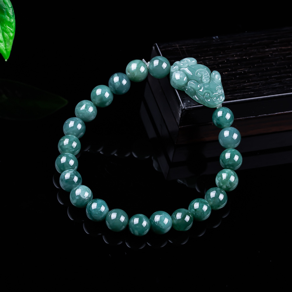 Bracelets - Gelang Pixiu Giok Burma Alami Hadiah