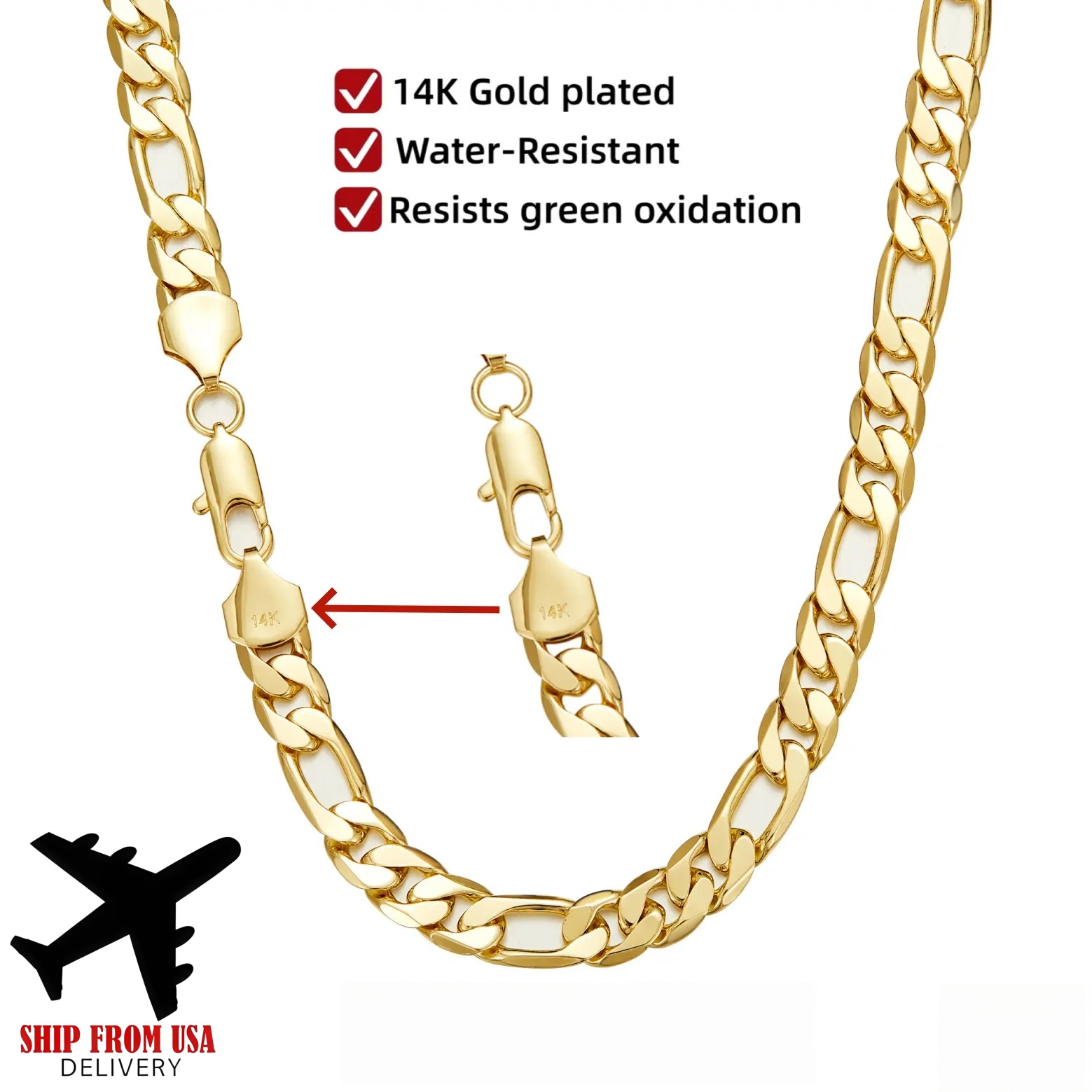 Cuban Link Chain 12Mm - Kalung Rantai Cuban Link 3:1 Berlapis