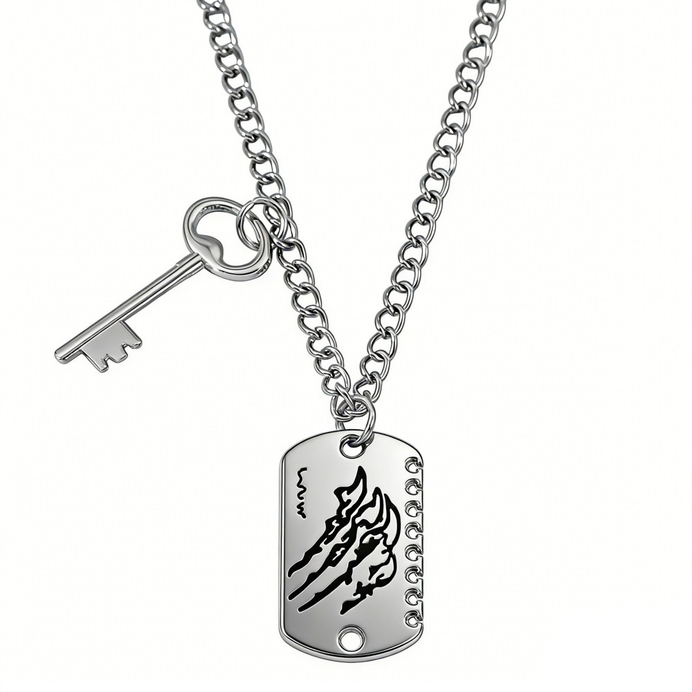 Anime Pendant Necklace - Kalung Fashion Pasangan Kepribadian Love and