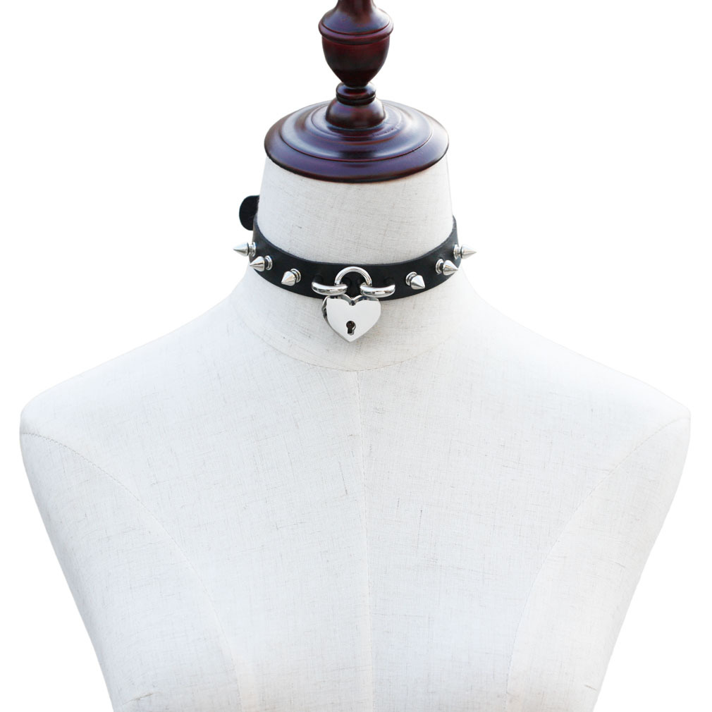 Kalung Choker Lonjakan Punk un - Goth Punk Spike Choker ulasan dan harga