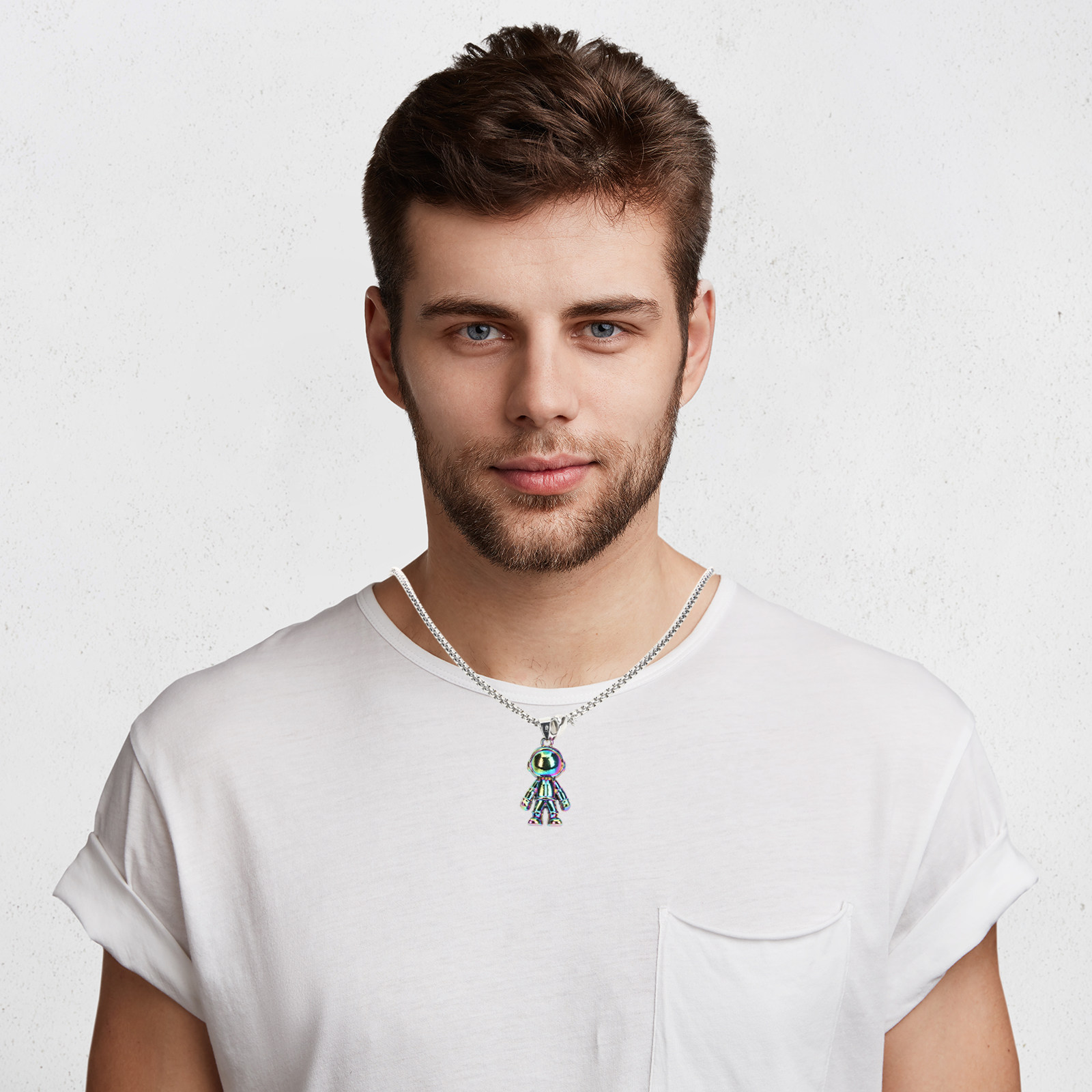 1 Pasang Kalung Pasangan denga - Magnetic Couple Matching Necklaces ulasan dan harga