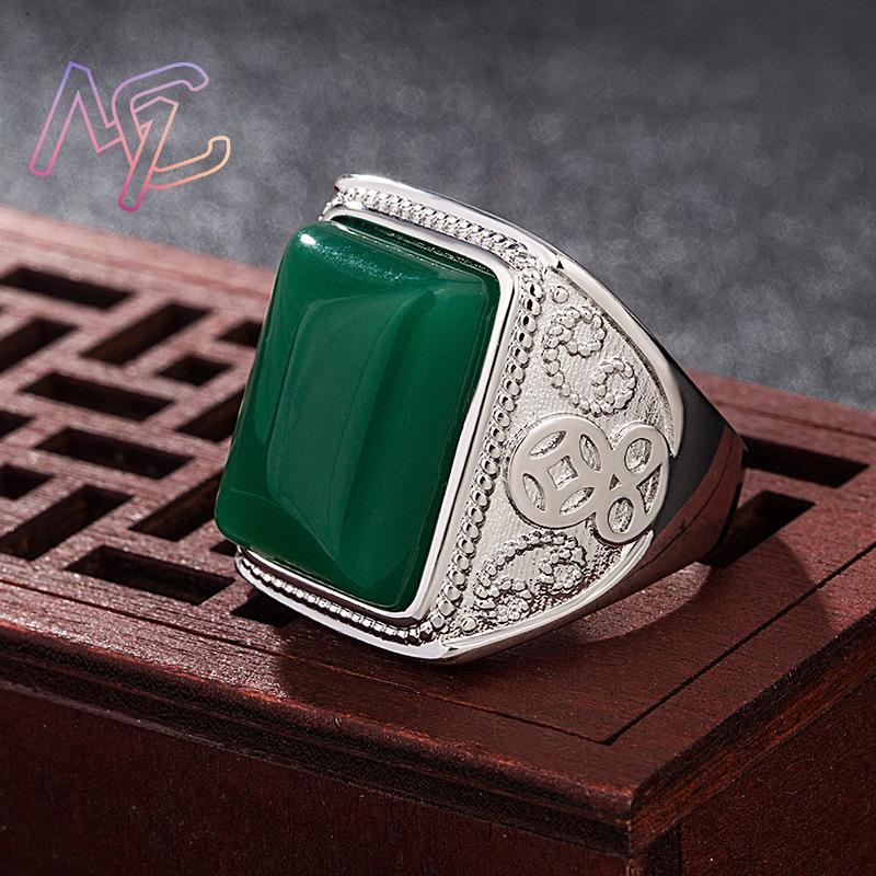 Cincin Giok Alami Hijau Perhia - Rings ulasan dan harga