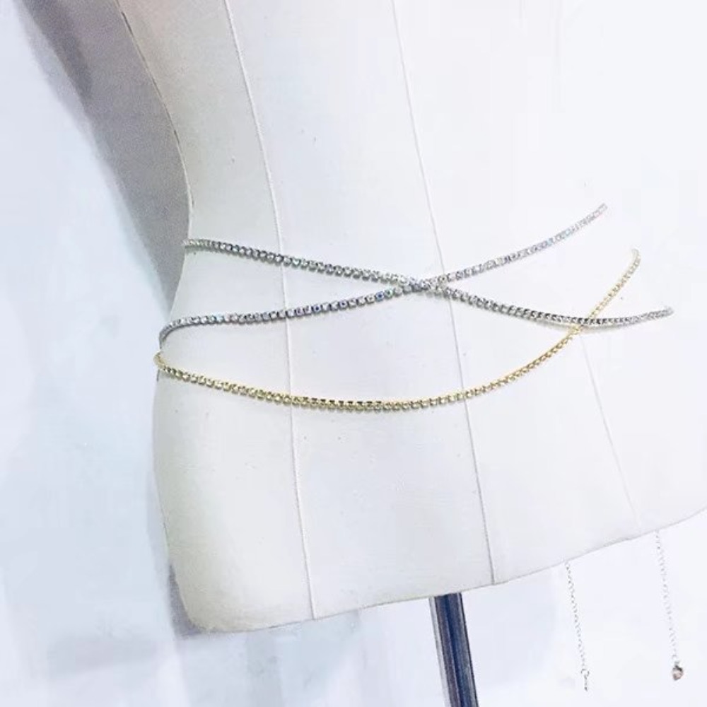Rantai Pinggang Rantai Cakar B - Body Jewelry ulasan dan harga