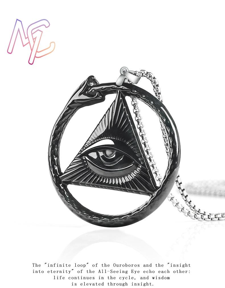 Aksesori Kalung Liontin Ular G - Necklaces ulasan dan harga