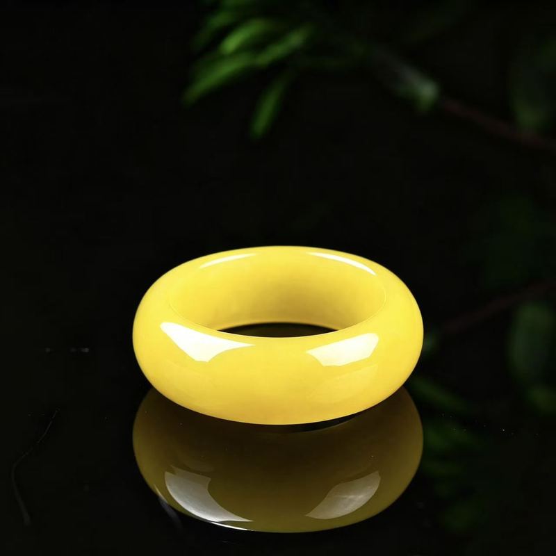 Cincin giok asli kelas A denga - Rings ulasan dan harga