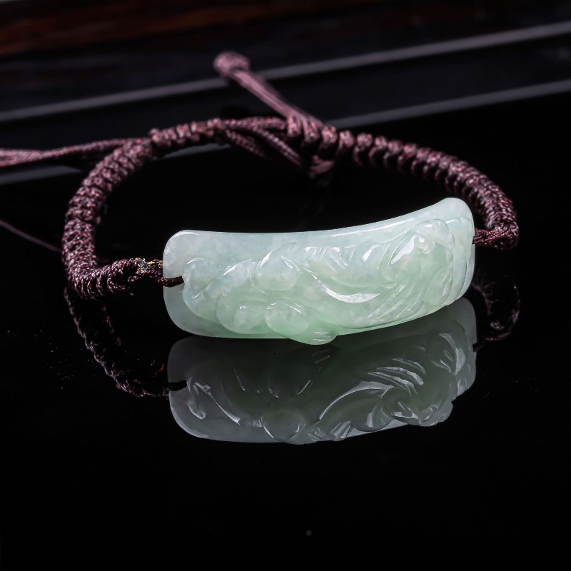 Gelang Giok Burma Pixiu Ukiran - Bracelets ulasan dan harga
