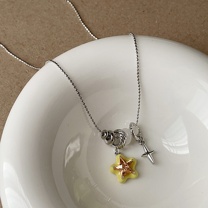 Minar Kalung Liontin Bintang T - Heart Locket Necklace Photo ulasan dan harga