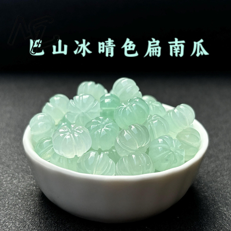 10 Buah Manik-manik Labu Giok  - Earrings ulasan dan harga