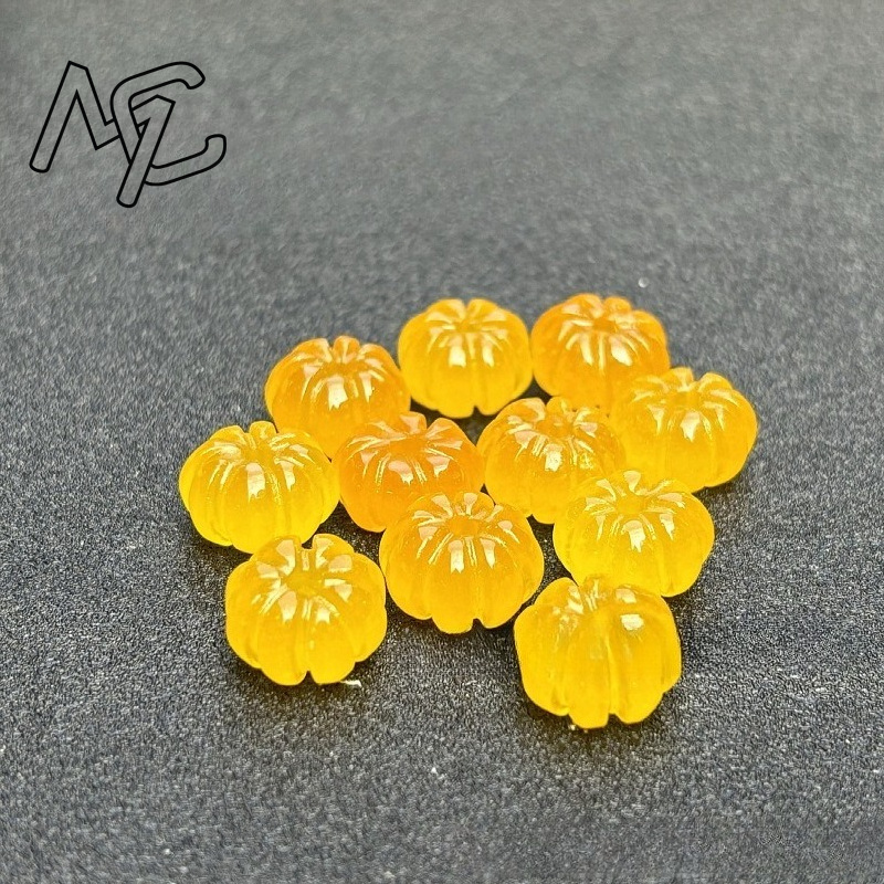 10 Buah Manik-manik Labu Giok  - Earrings ulasan dan harga