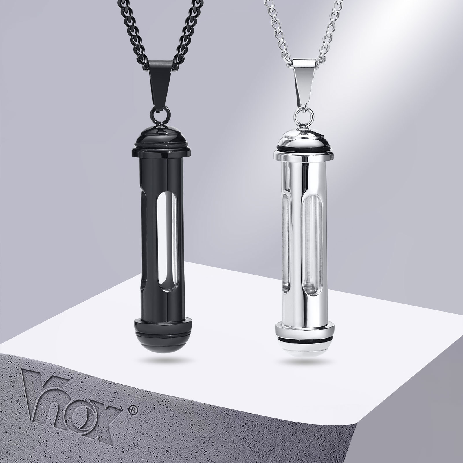 Vnox Kalung Baja Tahan Karat P - Cuban Link Chain 12Mm ulasan dan harga