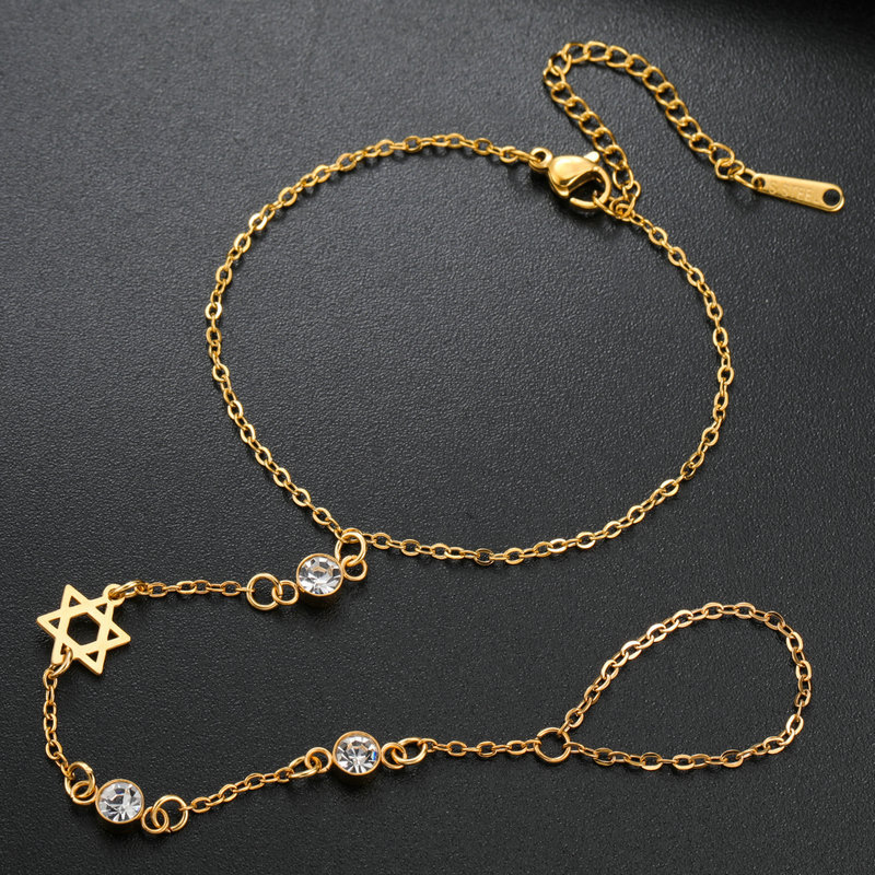 Gelang Jari Baja Anti Karat Bi - Bracelets ulasan dan harga