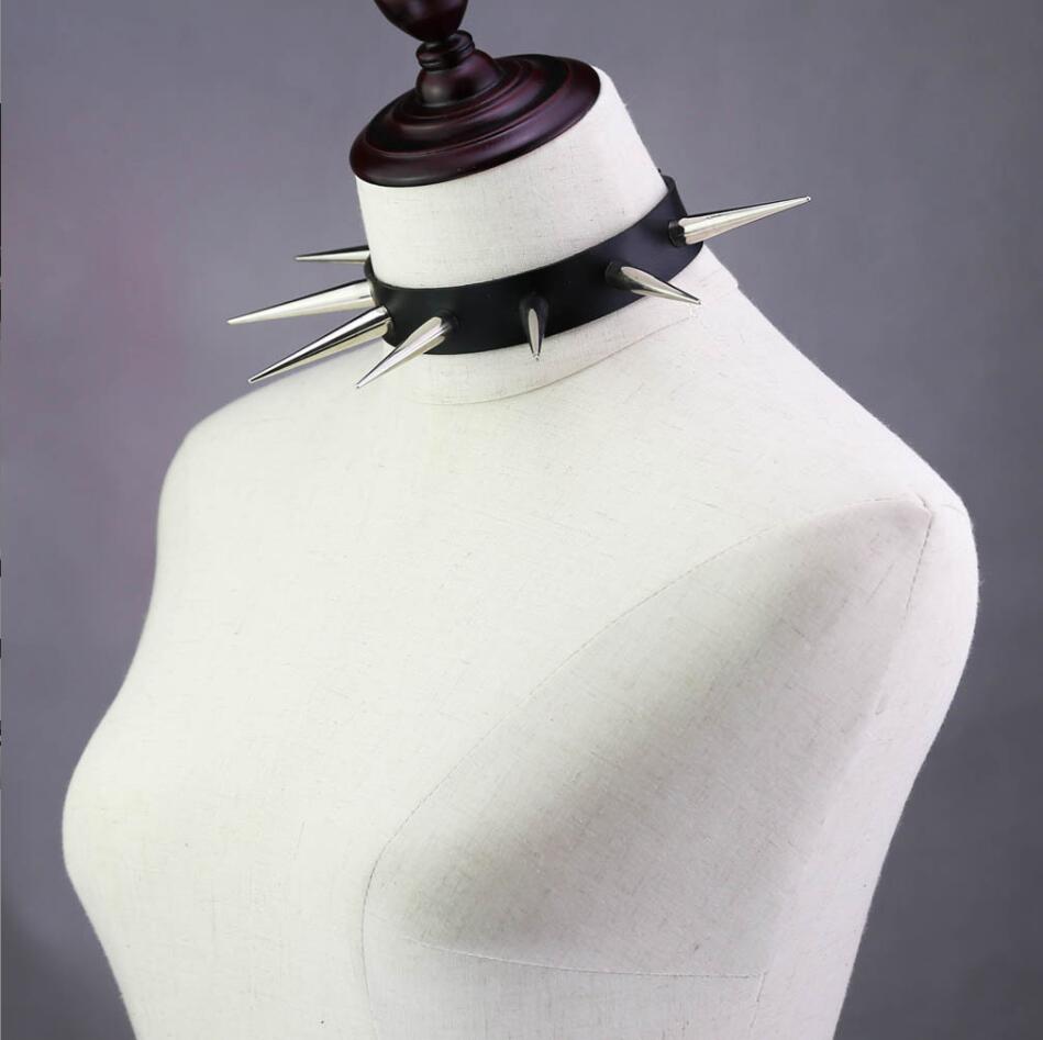 Emo Spike Choker Kerah Punk Wa - Goth Punk Spike Choker ulasan dan harga