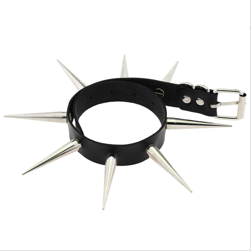 Emo Spike Choker Kerah Punk Wa - Goth Punk Spike Choker ulasan dan harga