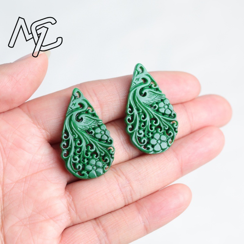 2 Buah Aksesori Ukiran Berongg - Earrings ulasan dan harga