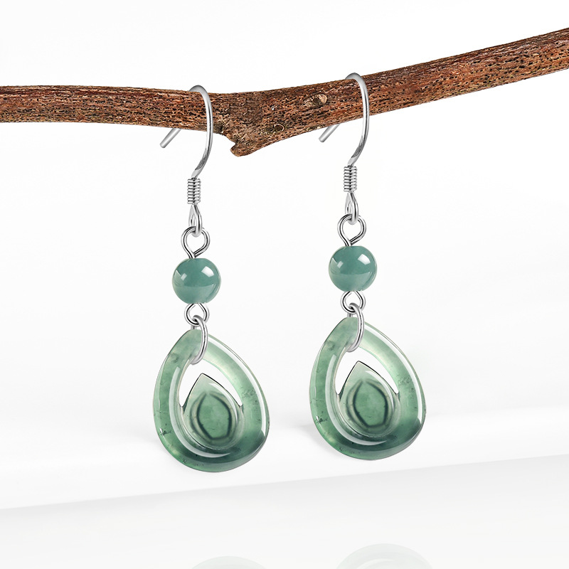Anting-anting berbentuk tetesa - Earrings ulasan dan harga