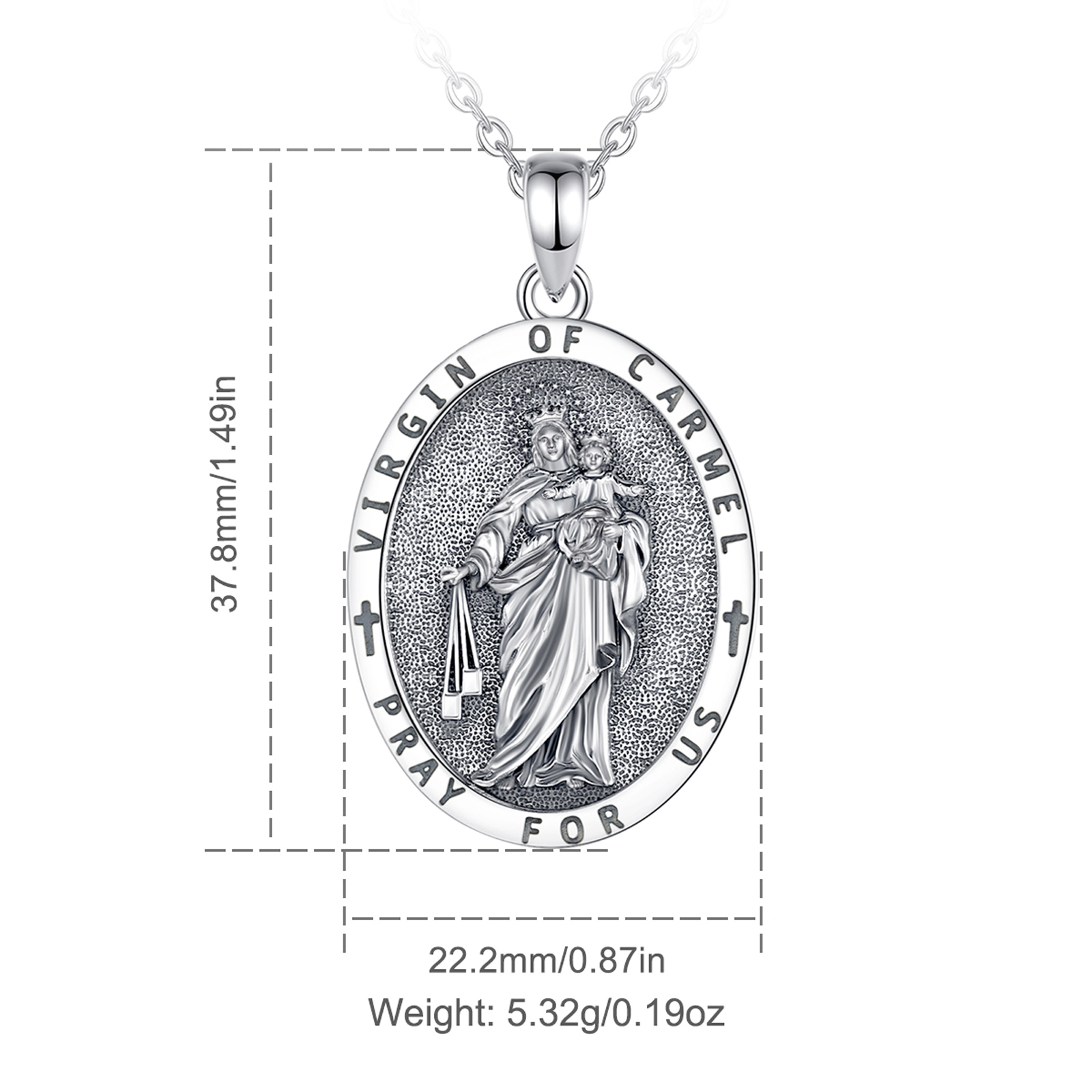 Eudora 925 Perak Murni Kalung  - 925 Sterling Silver Chain Necklace Men ulasan dan harga