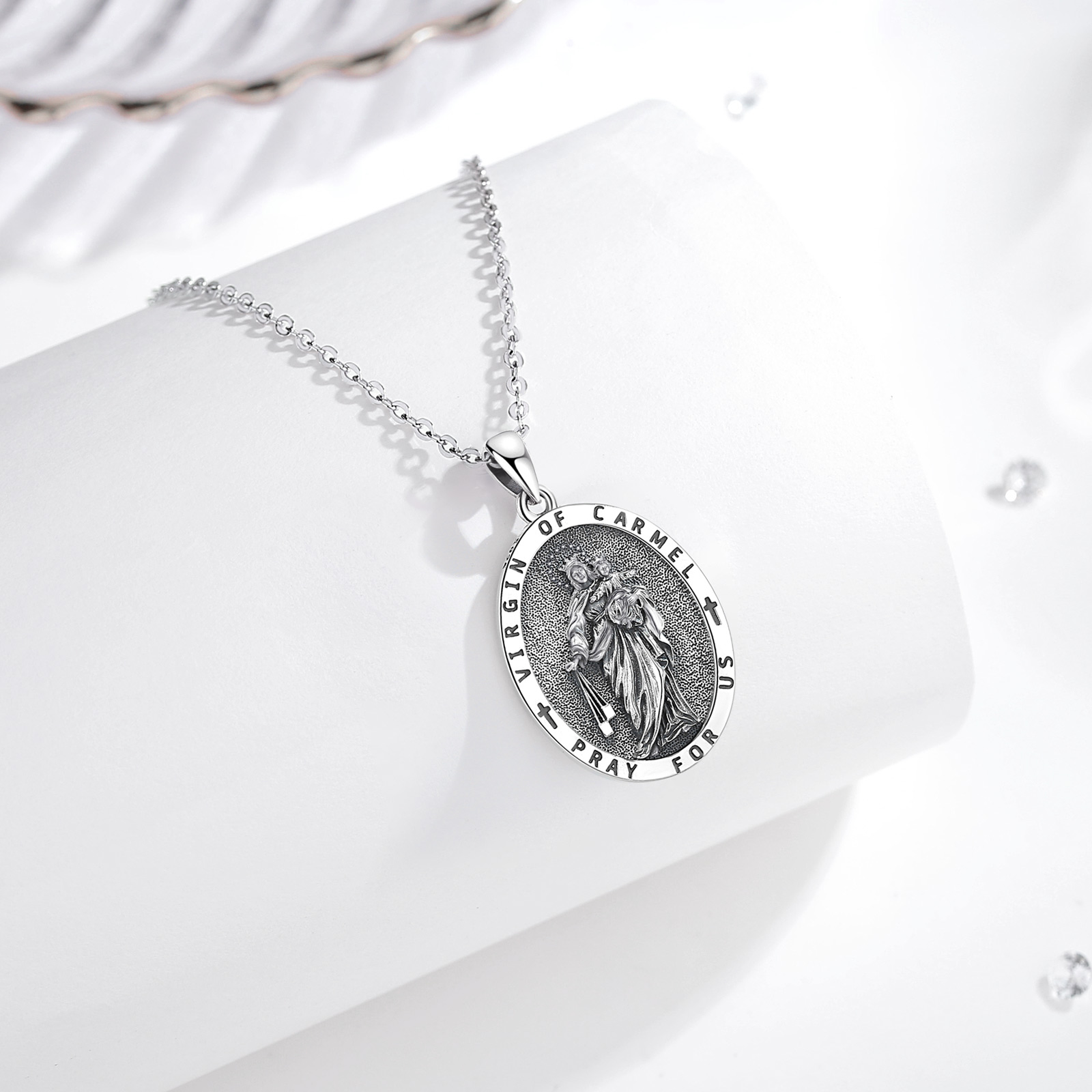 Eudora 925 Perak Murni Kalung  - 925 Sterling Silver Chain Necklace Men ulasan dan harga