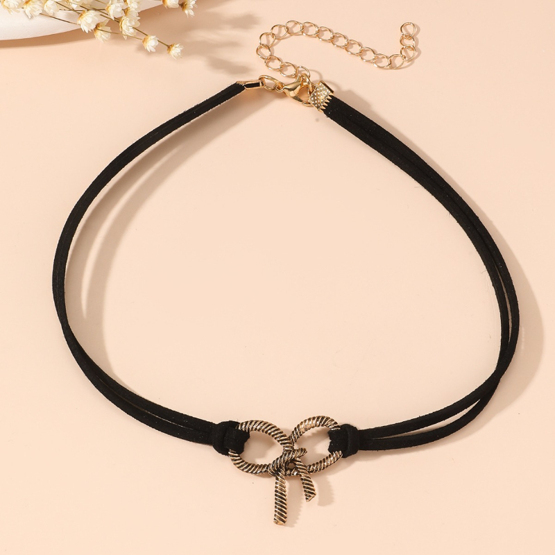 Kalung Choker Logam Vintage un - Layered Pendant Necklace Aesthetic ulasan dan harga