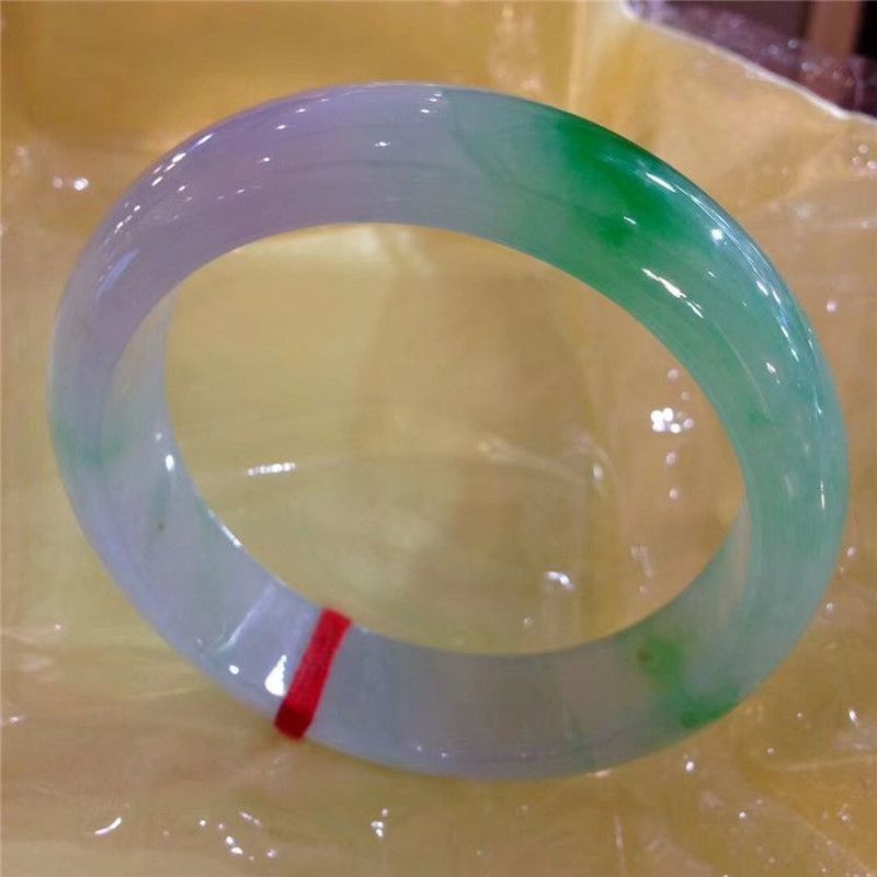 Jadeite Ungu Alami, Tekstur Se - Bracelets ulasan dan harga
