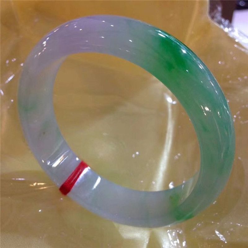 Jadeite Ungu Alami, Tekstur Se - Bracelets ulasan dan harga