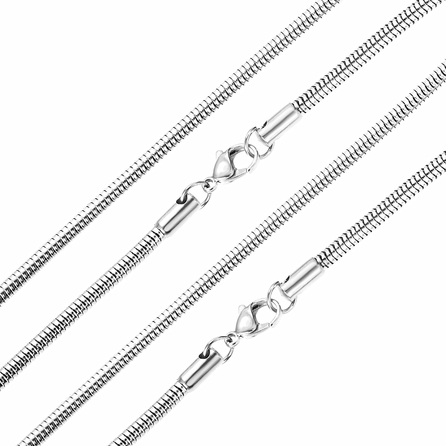 Cocok untuk Pria dan Wanita Ka - 925 Sterling Silver Chain Necklace Men ulasan dan harga